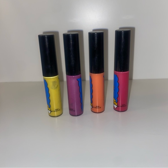 Mac Simpsons collection lip glass bundle - Picture 2 of 11
